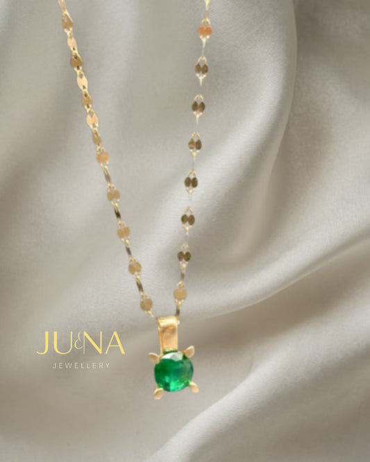 18K Italian Crispeta Chain – 50 cm + Gift Pendant
